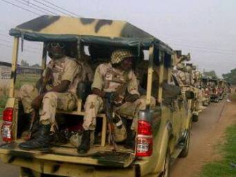 Nigerian troops to Borno